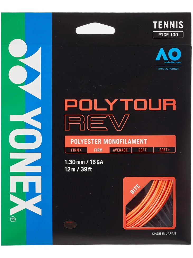 Yonex Poly Tour Rev 16LGA / 1.30 mm (Orange)