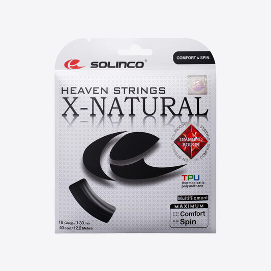 Solinco X-Natural 16GA/1.30 mm (Black)