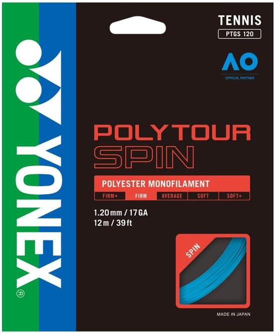 Yonex Poly Tour Spin 16LGA / 1.25 mm (Blue)