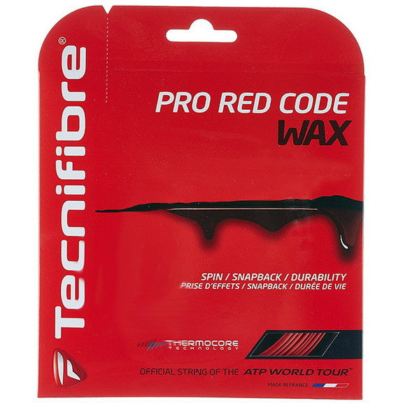 Tecnifibre Pro Red Code Wax 16 GA / 1.30 mm (Red)