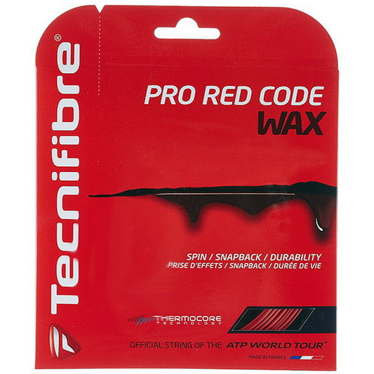 Tecnifibre Pro Red Code Wax 16 GA / 1.30 mm (Red)