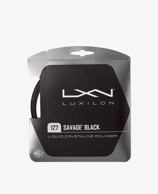 Luxilon Savage 16GA / 1.27 mm (Black)