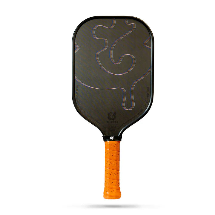 The Filth 16mm Pickleball Paddle- Black on Tan