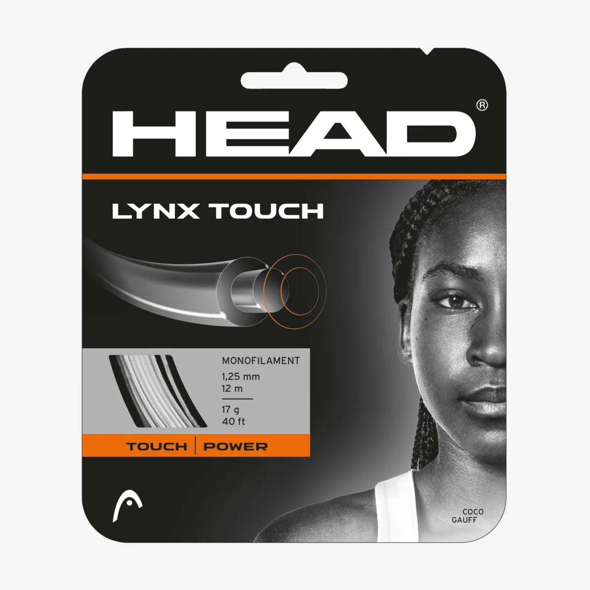 Head Lynx Touch (Transparent Black)