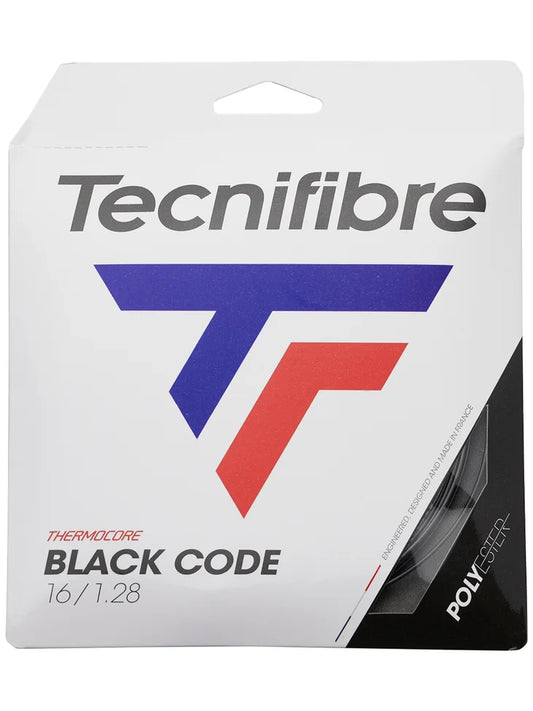 Tecnifibre Black Code 16 GA / 1.28 mm (Black)