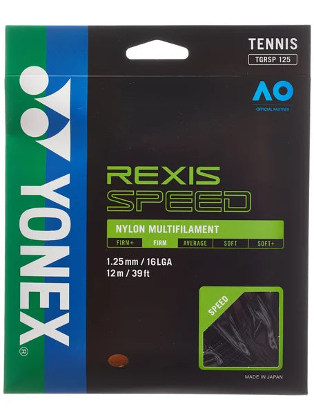 Yonex Rexis Speed 16LGA /  1.25 mm (Black)