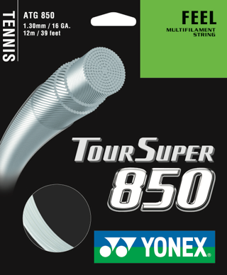 Yonex Tour Super 850 16GA / 1.30 mm (White)